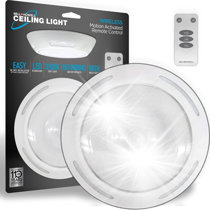 Wireless flush mount deals light